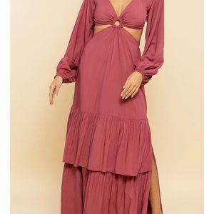 Shore Cut out maxi dress